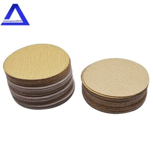 Confezione da 100 dischi abrasivi 6" senza fori gancio e passante dischi abrasivi grana 80 carta vetrata - Foto 1 di 4