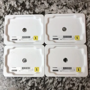 4x Ikea RUNDBAL Aufbewahrungsbox nur Deckel weiß für Box 305.464.24 4 Stück - Bild 1 von 7