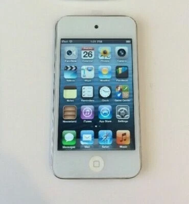 Apple iPod Touch 4th Generation 8GB - White, WiFi Bluetooth, A+ Condition - Image 1 of 4