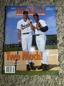 Tarjeta de béisbol Beckett mensual agosto 1996 Cal Ripken Jr Baltimore Orioles - Imagen 1 de 6