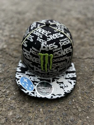 DC Shoes x Monster Energy Subaru Rally Team USA Ken Block Snapback Hat Cap Rare - Bild 1 von 4