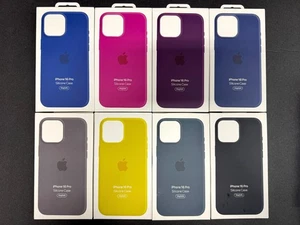 Coque silicone Apple authentique avec animation MagSafe iPhone 16 Pro Pop-Up MagSafe - Photo 1 sur 35