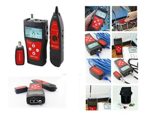 Tester Pro Per Cavo Rete RJ45 RJ11 USB BNC - Misura/Cartografia/Segnale - Picture 1 of 6