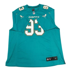 Nike Ndamukong Suh Miami Dolphins NFL Game Jersey Men’s XL Aqua – Read Desc - Picture 1 of 11