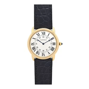 CARTIER Ronde Solo De Cartier Watch W6700455 Silver Men's Used Watch #7117 - Picture 1 of 10