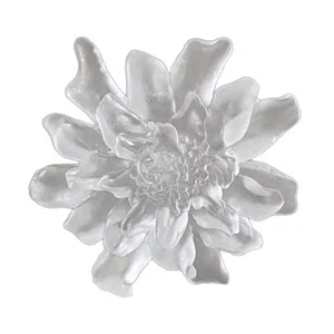Elegant Adjustable Flower Rings for Women Geometric Designs in Silver Color - Picture 1 of 8