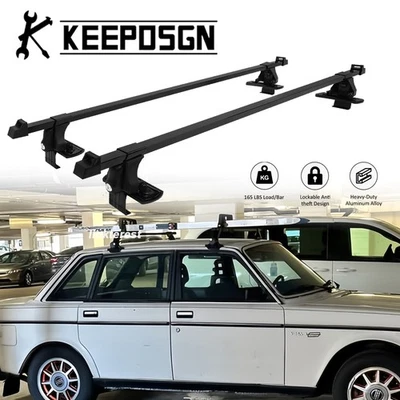 Barras transversales de techo clásicas para Volvo 240 740 940 portaequipajes Foto 1 de 4