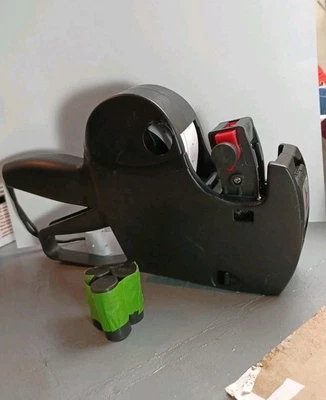 Pricing Label Gun Black Ink w/ 3 Ink Roller Refills  - Image 1 of 4