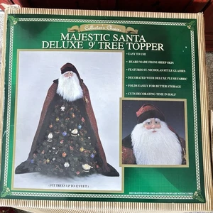 Majestic Santa Deluxe 9' Albero Topper Dandee - Foto 1 di 10