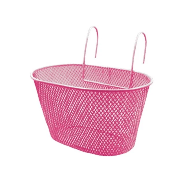 Rose Velo Princesse Disney Panier Vélo Avant Enfant DISNEY Rose Fixation Par Sangle