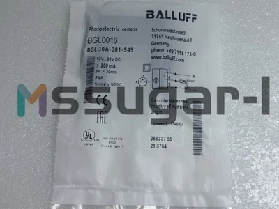 1PC New for BALLUFF BGL0016 BGL30A-001-S49 Sensor - Image 1 of 4