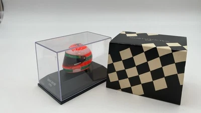 MIN382960002 Minichamps Casco F1 Bieffe Helmet Eddie Irvine 1996 1/8 - Immagine 1 di 2