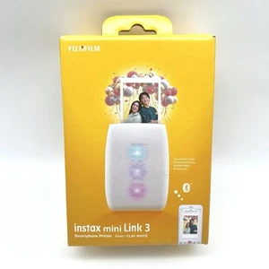 FUJIFILM instax mini Link 3 Smartphone Drucker – Weiß | Sofortbild | Bluetooth - Bild 1 von 4