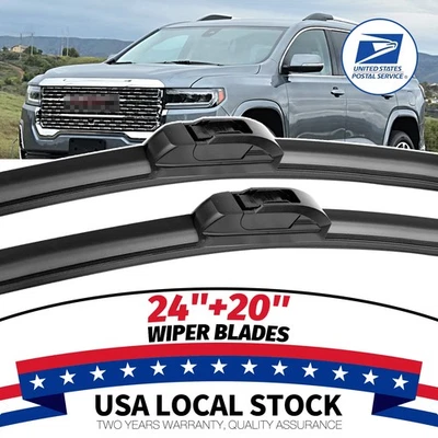 24"+20" OEM Quality Beam Windshield Wiper Blades For Mercury Sable 1996-2006 - Image 1 of 4
