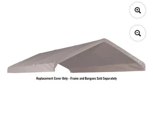 ShelterLogic Canopy Replacement Cover 10 x 20 ft. 2” Peak - Imagen 1 de 4