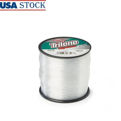 60lb Monofilament Fishing Line 235yd Abrasion Resistant Big Game Strength New - Image 1 of 4