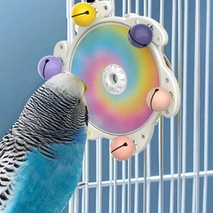 Bird Toys for Parakeets Parrot Rotate Toy Bird Cage Accessories Chewing - Picture 1 of 6