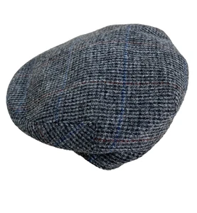 Wool Flat Cap with Ear Flaps Saks Fifth Avenue Mens Size 7 3/8 Made in Italy NEW - Picture 1 of 10