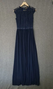 Miusol Dress Formal Blue Fairy Princess Wedding Mother Of The Bride Size M - Picture 1 of 9