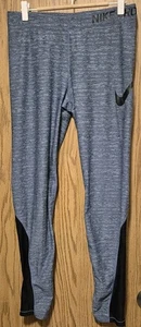 Nike Leggings Damen Blau Pro Training Dri-Fit, Größe L - Bild 1 von 3