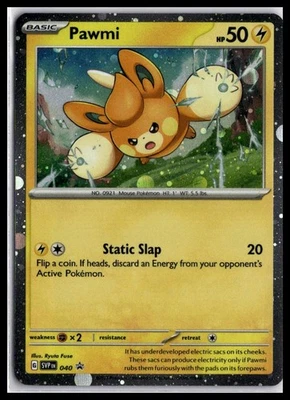 Pawmi -  (Cosmos Holo) Promo SV: Scarlet & Violet Promo Cards 040 NM - Image 1 of 2