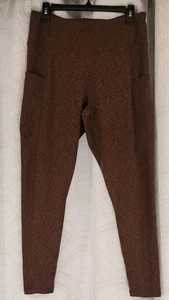 Maurice’s braune Trainingsleggings 0X Activewear Yoga Fitness Laufen T19 - Bild 1 von 4