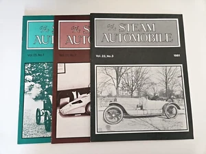 The Steam Automobile Magazine Vol. 23, No. 1, 2, 3 - 1981 - Imagen 1 de 11