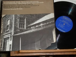 1961 US BARRELHOUSE BUCK Backcountry Barrelhouse FOLKWAYS LP Piano & Vocal Blues - Bild 1 von 5