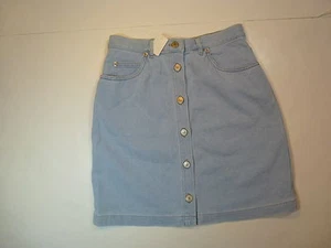 *NWT* JONES NEW YORK GIRLS TEENS DENIM FASHION DESIGNER SKIRT TOP SZ 8P C66 - Picture 1 of 2