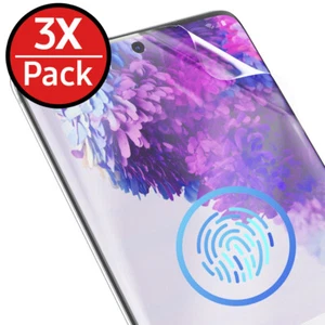 3x Panzerfolie Schutz Folie Für Samsung Galaxy S20 Plus Ultra Folie FULL SCREEN - Bild 1 von 10