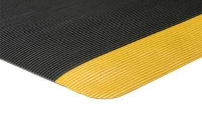  Ribbed Corrugated Rubber Runners Mat 3' width 1/8 thick - Image 1 of 3