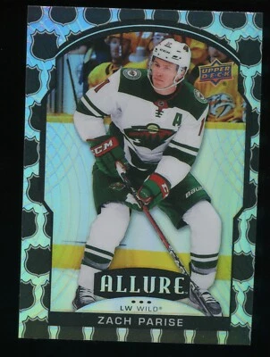 Zach Parise ERR* Printing 2020-21 Upper Deck Allure 2005 Shield #53 NM TOP RARE - Image 1 of 2