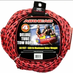 Airhead Deluxe Tube Tow Rope 60 Feet 680 lb Weight Limit WMR-418 🆕 - Picture 1 of 5