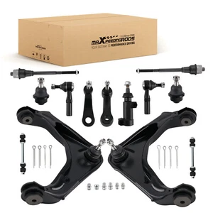 13x Front Upper Control Arms Tierods For Chevy Silverado GMC Sierra 3500 2500 HD - Picture 1 of 12