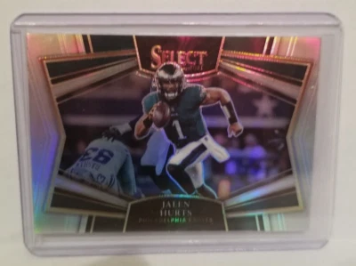 2021 Panini Select Jalen Hurts #SS-4 Snapshots Insert SILVER PRIZM SP Eagles - Image 1 of 2