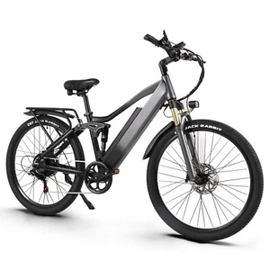 Bicicleta eléctrica 48V 17AH Ebike 45 km/h ciclomotor 27,5 pulgadas suspensión completa E bicicleta de montaña - Imagen 1 de 24