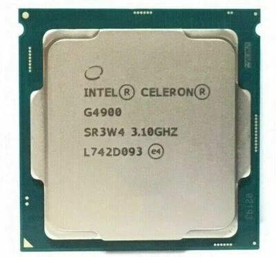 Intel Celeron G4900 CPU Dual-core 3.10Ghz 2M SR3W4 54W LGA 1151 Processor - Image 1 of 2