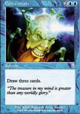 4x T-Chinese Concentrate ~ Near Mint Odyssey Foreign MTG Magic x4 4 UltimateMTG