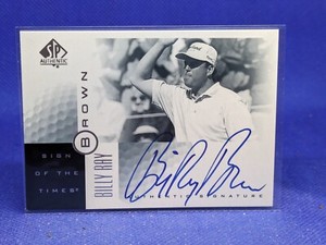 2001 SP Authentic Golf Sign of the Times AUTOGRAPH - COMPLETE YOUR SET YOU PICK