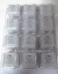 Novedades Paquete de 12 Cubitos de Hielo LED BLANCO con 3 Modos de Luz NUEVO - Imagen 1 de 7