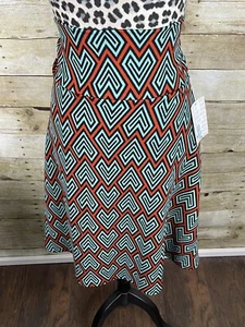 Lularoe azurblau Rock - - Gr. XL - Neu mit Etikett ~ perfektes Kirchen-/Arbeitskleid - Bild 1 von 4