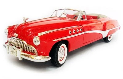1:18 Motor Max Motormax Red 1949 Buick Roadmaster Road Master - Image 1 of 3