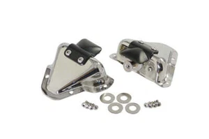 Kentrol Door Latch Brackets Stainless Steel Pair for 81-95 Jeep CJ / Wrangler YJ - Picture 1 of 4