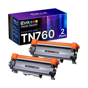 Cartucce toner compatibili E-Z Ink TN760 ricambio per Brother TN-760 TN73... - Foto 1 di 8