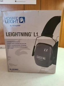 Howard Leight Leightning L1 Hearing Protection Earmuffs, Slimline Excellent ! - Picture 1 of 5