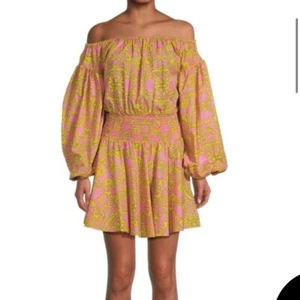 MISA LOS ANGELES- Jordana Off Shoulder Mini Dress Large - Picture 1 of 7