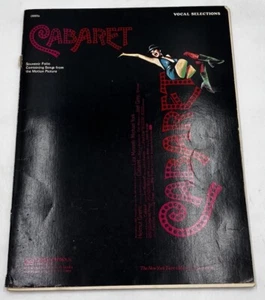 Cabaret Vocal Selections 1972 Souvenir Folio Containing Songs from Motion Pictur - Picture 1 of 12