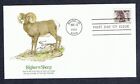 USA FDC - 1981 - Bighorn Sheep, Fleetwood Scott # 1880 Coil