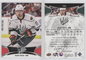 2016-17 Upper Deck AHL SP Red Alex Tuch #123