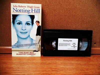 NOTTING HILL (VHS 1999) FULL LENGTH SCREENER / DEMO, Julia Roberts, Hugh Grant - Image 1 of 4